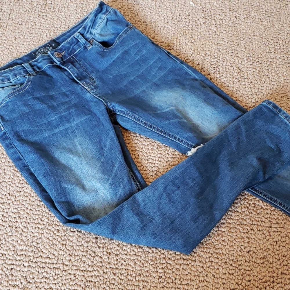 Girls size 14 Lucky skinny crop jeans